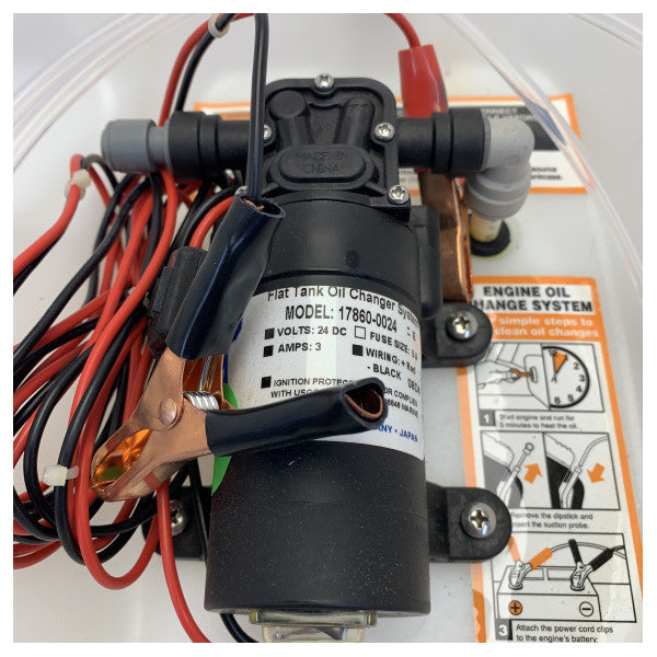 Jabsco 24V Oil Changing System with Pump - 17860-0024
