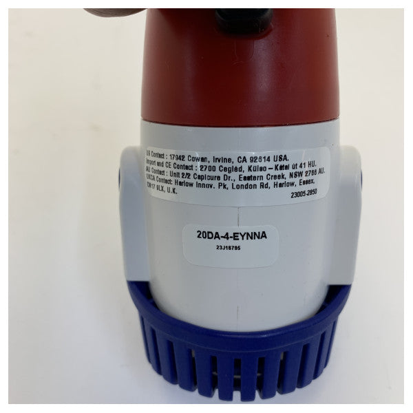 Занурювальний насос Rule 800 GPH /3028 LPM 24V - судновий трюмний насос