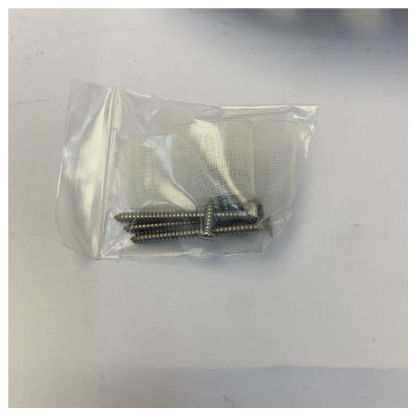 شبكة تهوية إيقاف ECS Ventair 4481 - غطاء تهوية بحري ومخصص للمركبات الترفيهية (RV)
