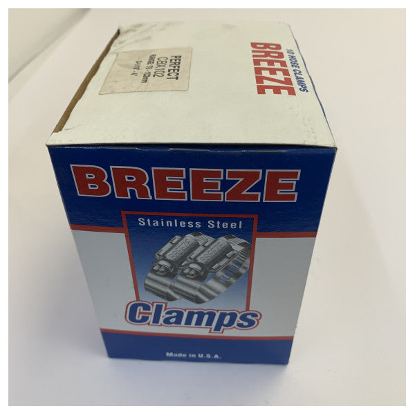 مشبك خرطوم PERFECT W4 من الفولاذ المقاوم للصدأ 316 - 78-102 مم - جودة بحرية