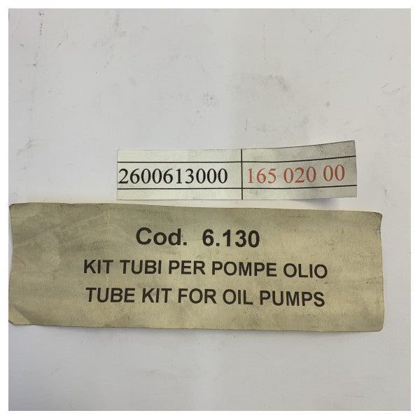 Marco Hose Set za pumpu za ulje - dijelovi brodskog motora 165-020-00