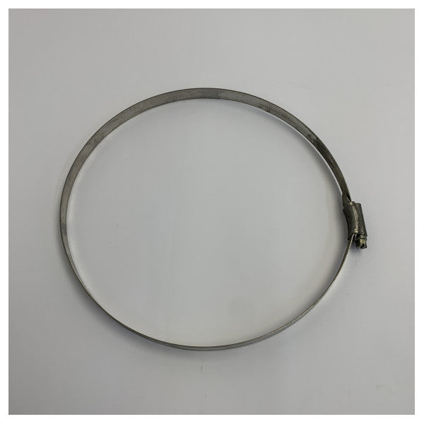 Morsa tal-pajp ABA Stainless Steel 304 - 175-205mm - Inox Worm Gear Clamp