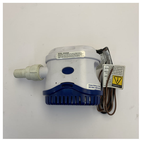 Rule Mate 500 RM500AM Automatic Bilge Pump 12V - 500 GPH