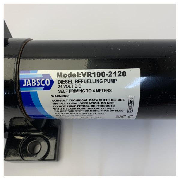 Bomba de transferencia de diésel Jabsco VR100-2120 100L/min 24V Bomba de combustible marina