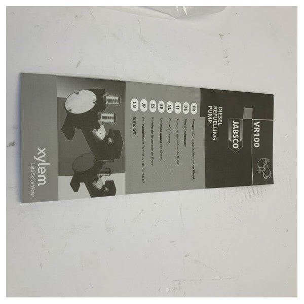 Bomba de transferencia de diésel Jabsco VR100-2120 100L/min 24V Bomba de combustible marina