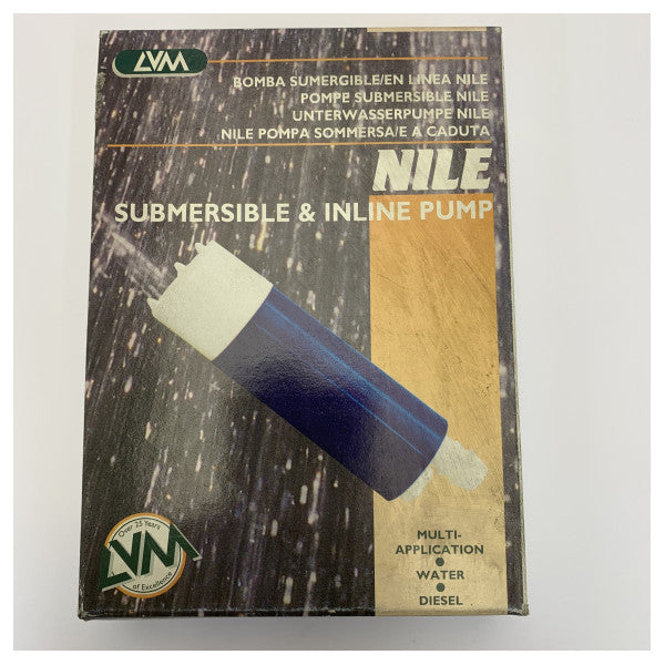 LVM Nile 118 Pompa Submersible u Inline 24V - Fuel u Ilma