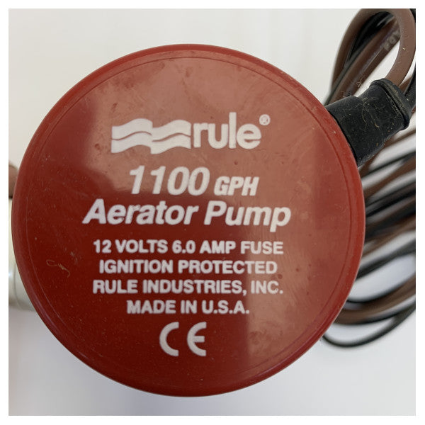 Pompe de cale Rule 1100 GPH 205FAM 12V
