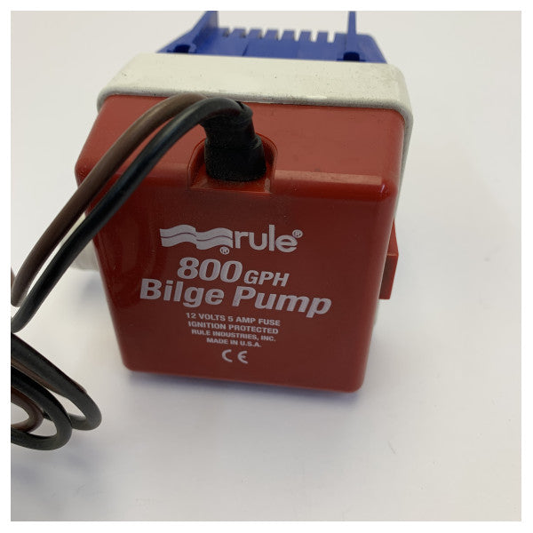 Bomba de porão Rule 800 GPH 12V - 20FM