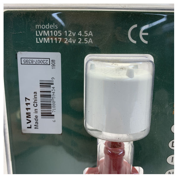 LVM Amazon 117 Marinebilgen- und Inline-Pumpe 24V - Kraftstoff und Flüssigkeit
