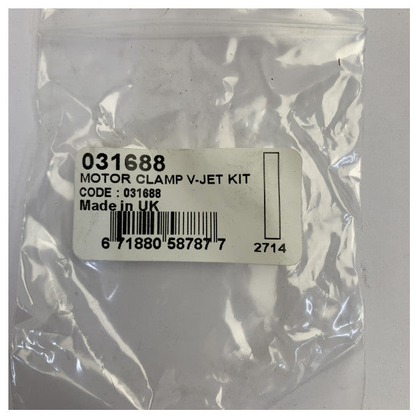 V-JET Pump Fascette Kit - Σφιγκτήρες σωλήνα από ανοξείδωτο ατσάλι για γιοτ και θαλάσσια χρήση