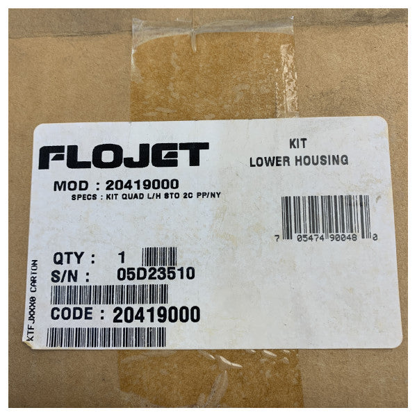 Kit testa pompa Flojet 20419000 per 4305-502/503 - Gruppo corpo pompa completo