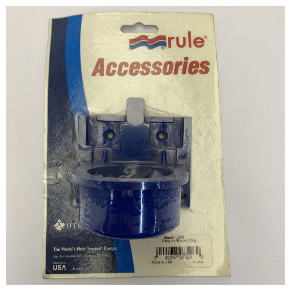 Soporte de montaje Rule 265 para bomba de sentina - montaje en espejo de popa - solo soporte