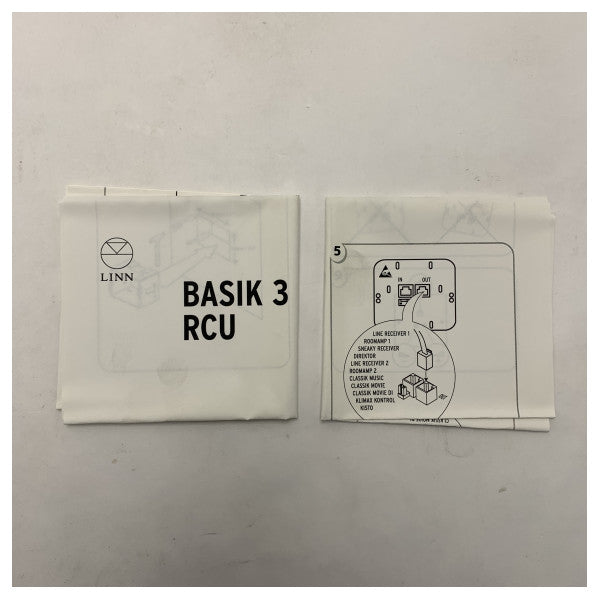 Linn Basik 3 Knekt BASIK3 RCU контролен панел бял