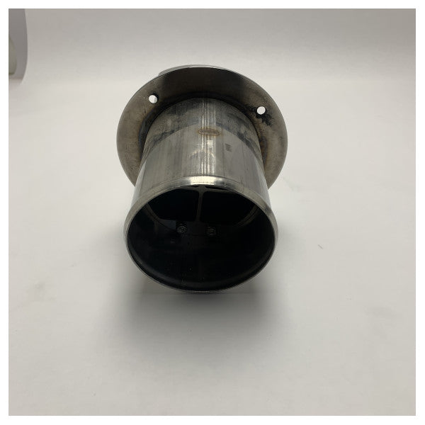 Stainless Steel Transom Thru-Hull Fitting Marine Exhaust Drainage Vent for Boat