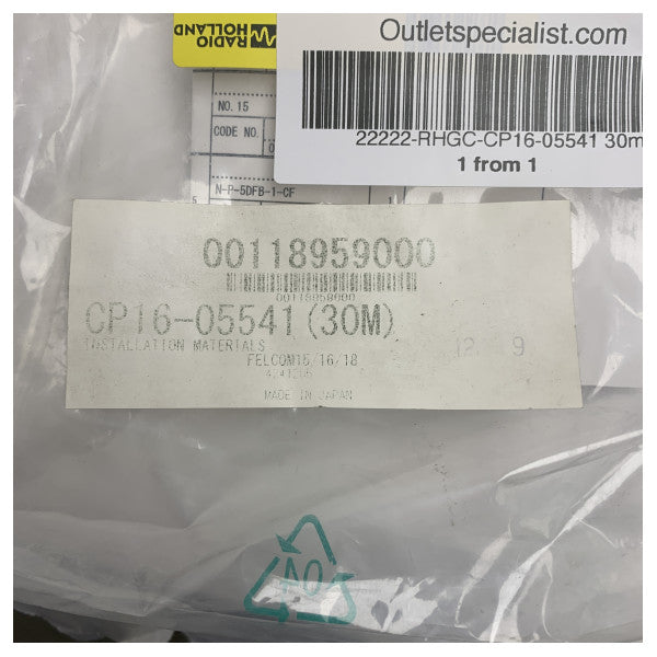 Furuno Felcom 15/18 Kabelinstallationskit 30M - CP16-05541 - 0118959000