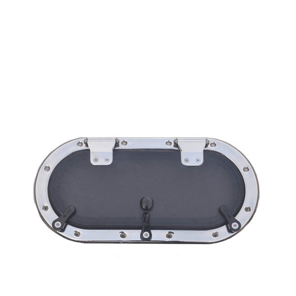 Черно покритие от неръждаема стомана 390 x 155 mm