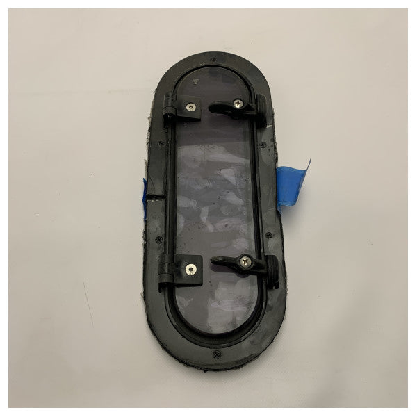 Черно покритие от неръждаема стомана 390 x 155 mm