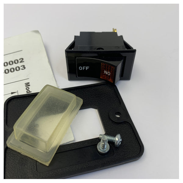 Jabsco 44960-0002 Bilge Pump Switch - Illuminated 2-way Panel - 12V