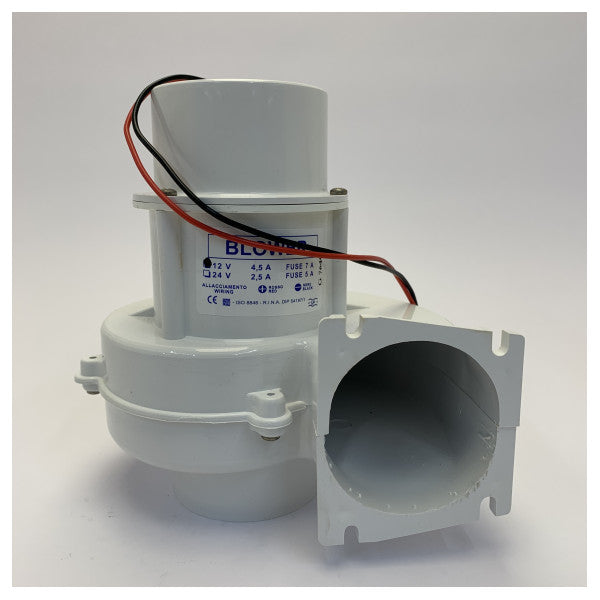 Ocean Technologies Marine Air Extractor 12V - Kit de ventilation avec tuyau et grille