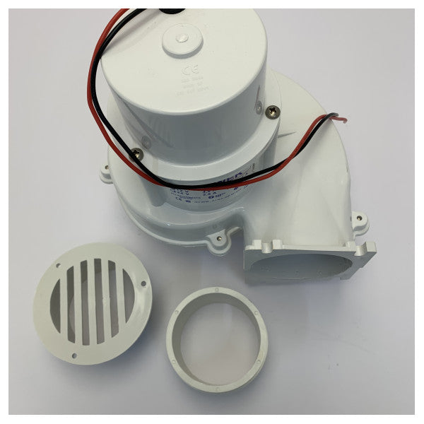 Ocean Technologies Marine Air Extractor 12V - Kit de ventilation avec tuyau et grille