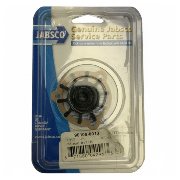 Kit de réparation de turbine de pompe marine Jabsco 90106-0013