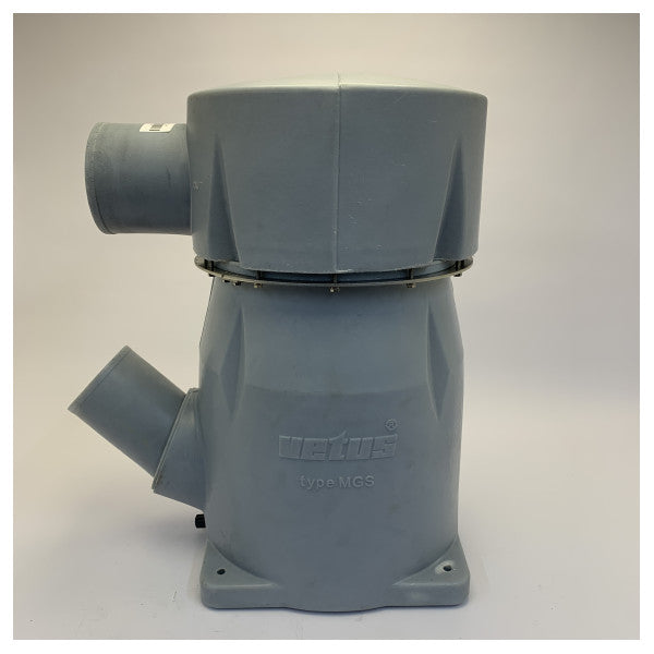 Vetus MGS vannlås i plast - MGS5456A - Innløp 127 mm - 45 graders utløp