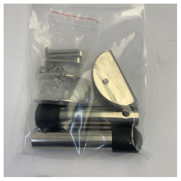 Vetus SLF4A Sellum tal-Għawm - Azzar Inossidabbli - 4 Tarġiet - Jintewa - Inkl. Kit ta' Immuntar