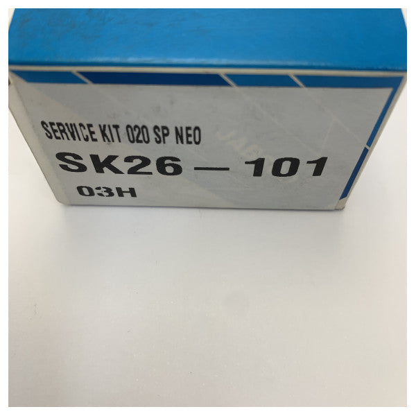 Jabsco SK26-101 Service Kit - Reperationssæt med impeller til marinepumper