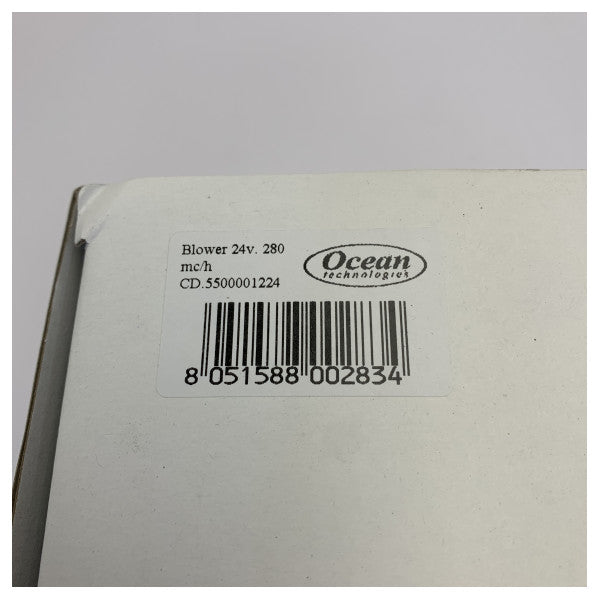 R.I.NA. Marine Gas-Extraktor 24V - Zentrifugalgebläse für Bilge und Maschinenraum