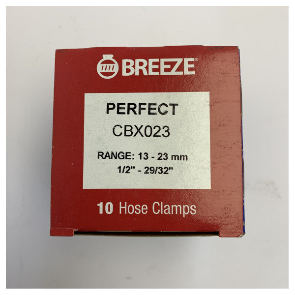 Perfetta fascetta stringitubo W4 in acciaio inox 316 13-23 mm