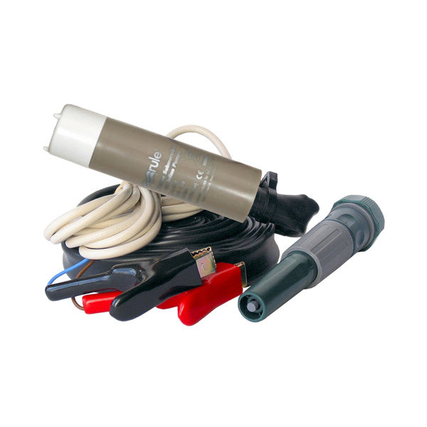 Rule iL500PK Slimline Inline and Submersible Pump Set 24V - 1920 L/U