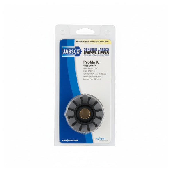 Jabsco 4568-0001-P impellerkit - reservedel til vannpumpe for marinemotor