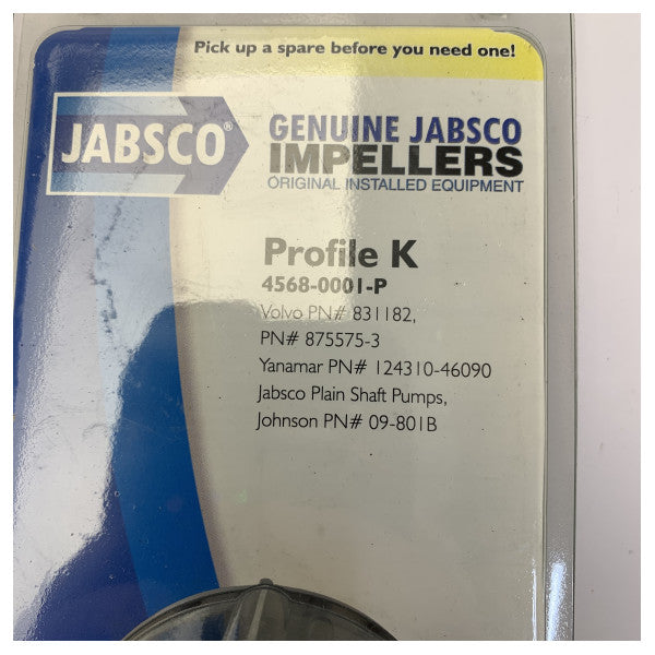 Jabsco 4568-0001-P Impeller Kit - Marine Engine Water Pump Part