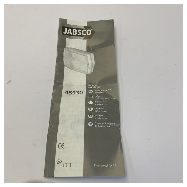 Галогенна лампа Jabsco 45930-2012 для морського освітлення