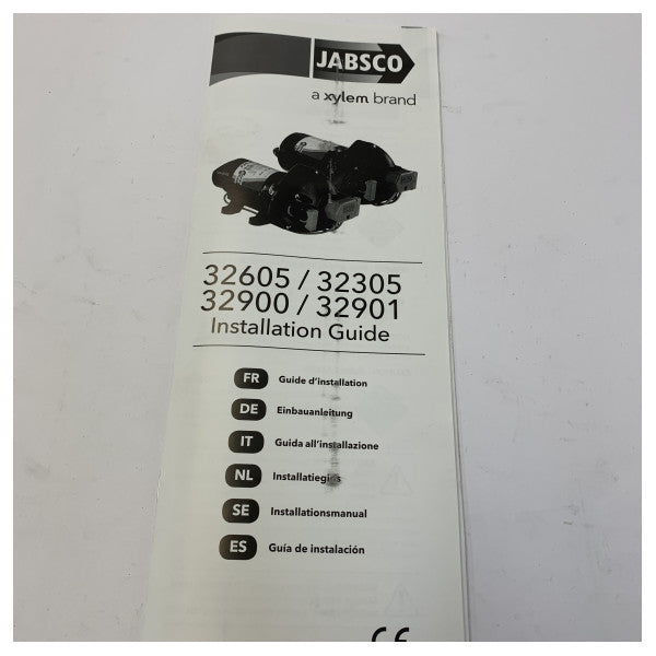 Jabsco 32900-0094 - PAR-Max 4.0 Washdown Kit 24V - Sett ta’ pompa tal-ħasil tad-deck għall-baħar