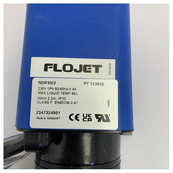 Flojet NDP35-3 membranpumpe - marinpumpe
