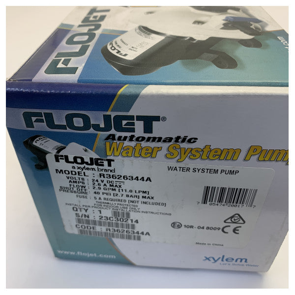 Flojet R3626344A Sistema ta’ Pressjoni tal-Ilma - Pompa tal-Ilma Marittima