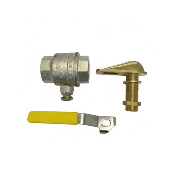 M.T.F. Italia Zestaw instalacyjny do ręcznej toalety morskiej - 16790001