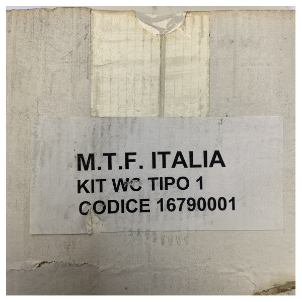 M.T.F. Italia Kit di installazione per toilette marina manuale - 16790001