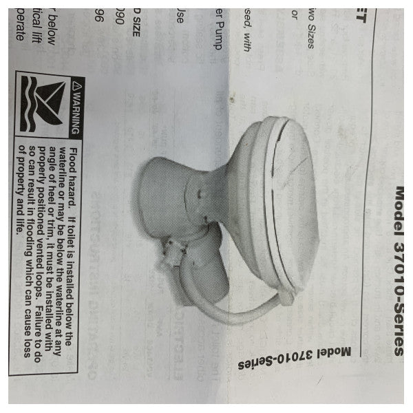 Jabsco 37065-0000 Marine Toalettmotor 24V - Erstatningsmotor