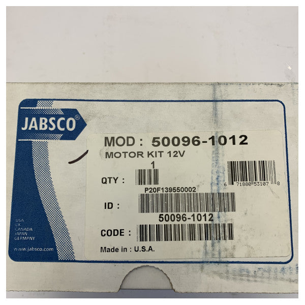 محرك بحري Jabsco 50096-1012 12V II Series - محرك بديل