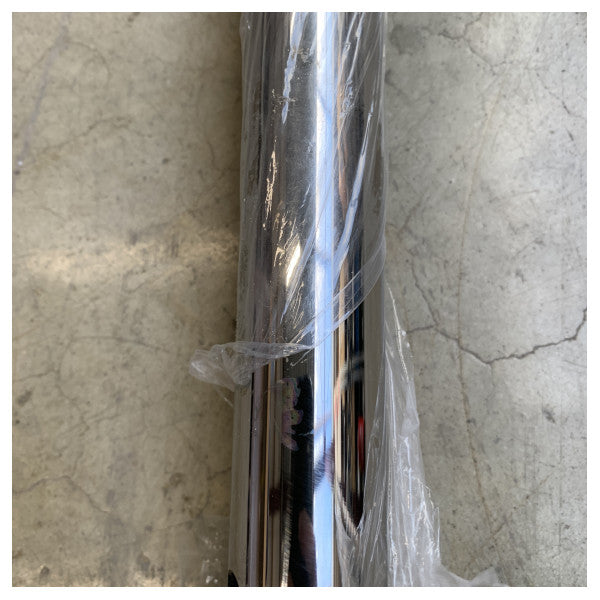 Bogflaggstång i rostfritt stål L1500 x D30 mm - 105698