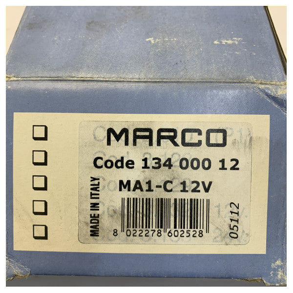 Marco Air Horn b'Kompressur ta' 12V - ABS miksi bil-kromju - Qarn tal-vapur