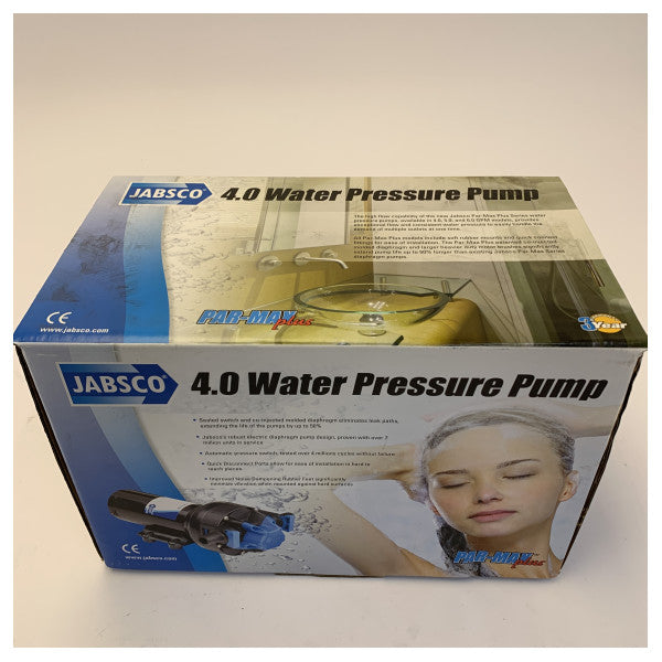 Jabsco Par-Max 4.0 PLUS Frischwasserpumpe 24V - 40 PSI - 15.1L/m