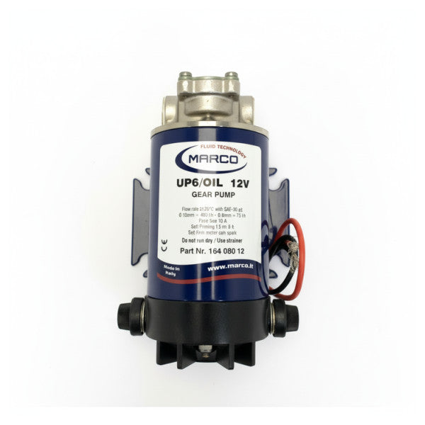 Μάρκο UP6-OIL-12V Αντλία Μεταφοράς Λαδιού Αυτοαναρρόφησης - 8 λ/λεπτό - 4 μπαρ - 12V - Ορείχαλκος