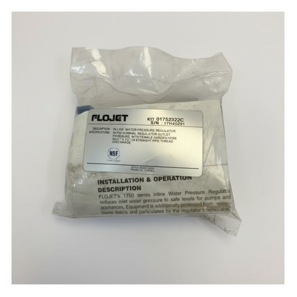 Regulador de Pressão Flojet 30PSI 10/13mm - 01752322C