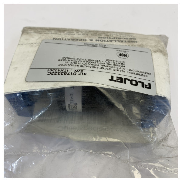 Regulador de Pressão Flojet 30PSI 10/13mm - 01752322C