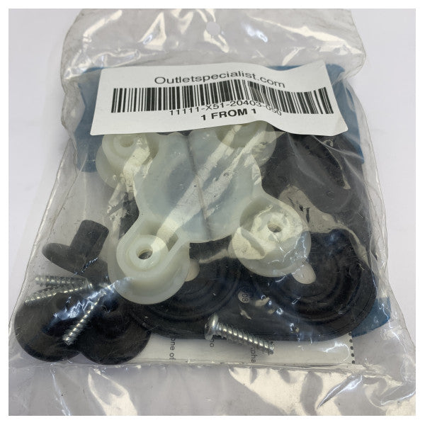 Flojet 20403-050 Quad GEO membrankit - sett med 4 membraner for marinpumper