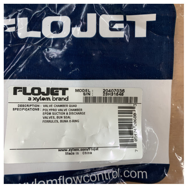 Ремонтен комплект Jabsco Pureflo 21 - комплект диафрагма и клапанна плоча - 20407031-S1