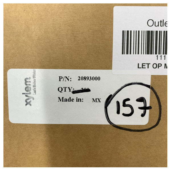 Flojet Τάπα Polypropylene End Cap για Σύστημα Αντλίας - 20893000